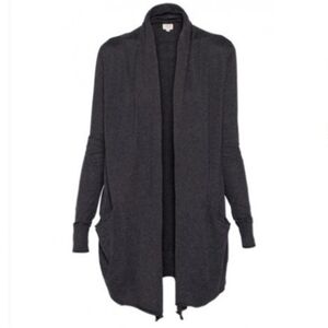ARITZIA Wilfred Flaubert Cotton silk cashmere knit open cardigan sweater xs